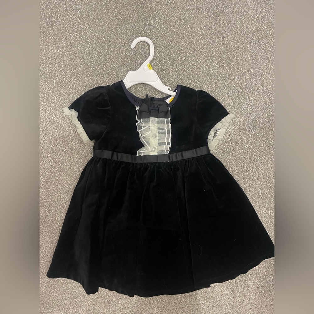 Harajuku mini | black velvet dress | 3T